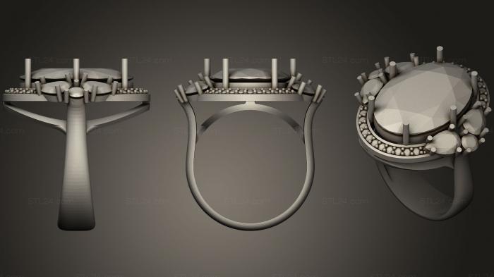 Jewelry rings (Ring 255, JVLRP_0737) 3D models for cnc